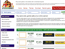 Tablet Screenshot of livecasinodirect.com